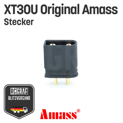 XT30U Original Amass® Stecker Buchse Schwarz