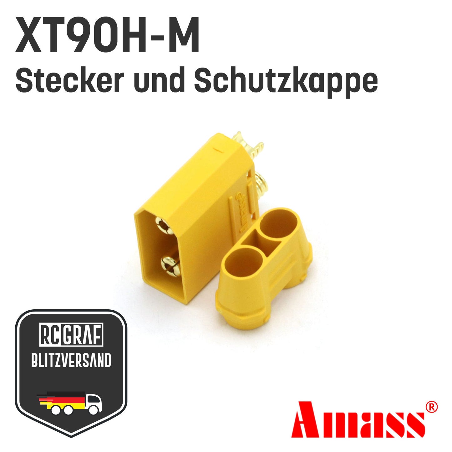 XT90H XT90 Hochstrom Goldstecker Original Amass®