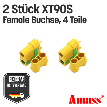 XT90S XT90 Anti Blitz Stecker Buchse Original Amass®