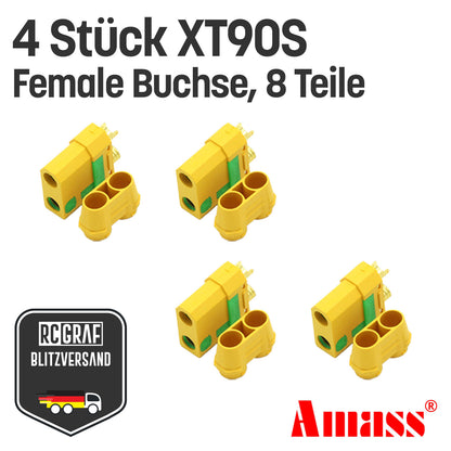 XT90S XT90 Anti Blitz Stecker Buchse Original Amass®