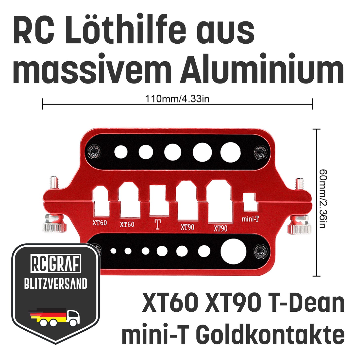 Löthilfe aus Aluminium