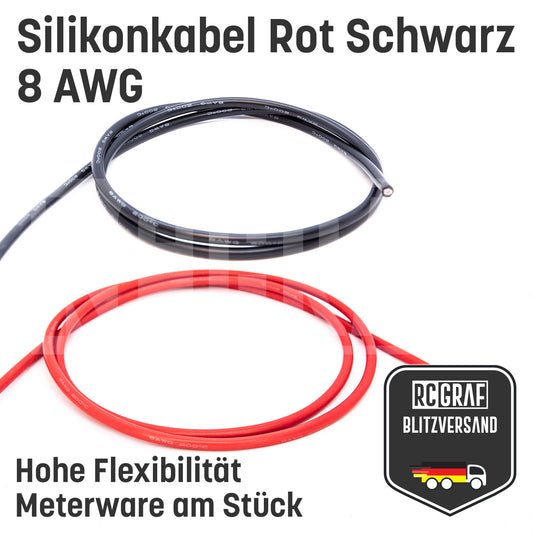 8 AWG Silikonkabel hoch flexibel verzinntes Kupfer