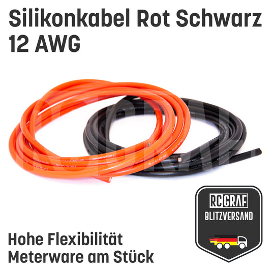 12 AWG Silikonkabel hoch flexibel verzinntes Kupfer