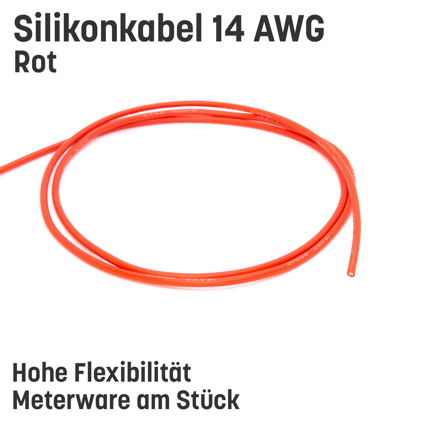 14 AWG Silikonkabel hoch flexibel verzinntes Kupfer