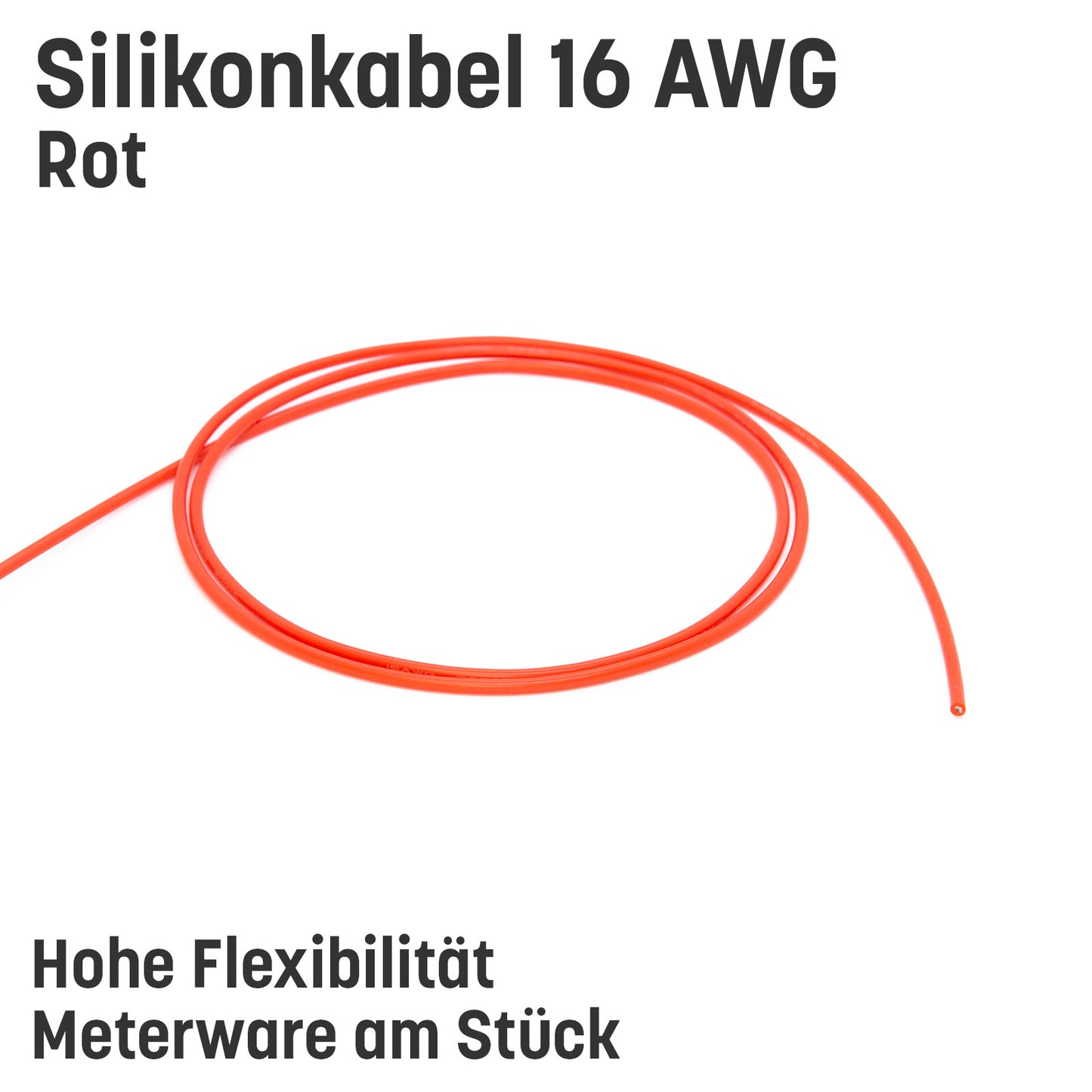 16 AWG Silikonkabel hoch flexibel verzinntes Kupfer