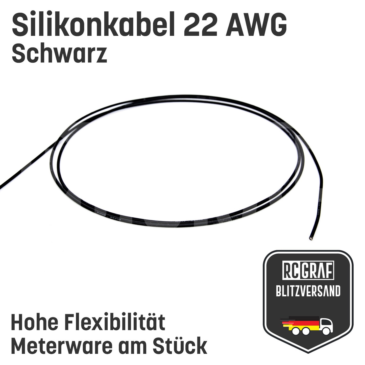 22 AWG Silikonkabel hoch flexibel verzinntes Kupfer