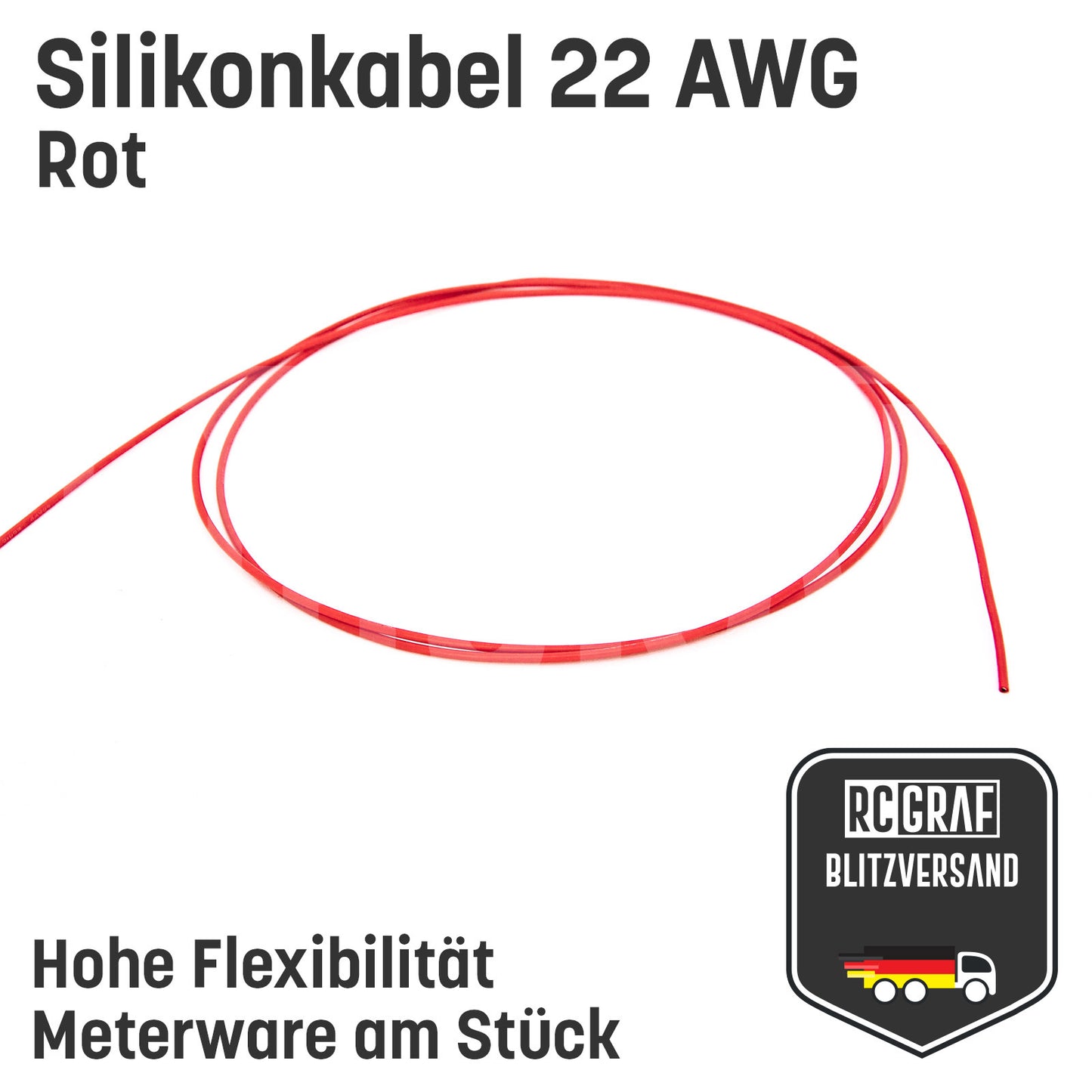 22 AWG Silikonkabel hoch flexibel verzinntes Kupfer