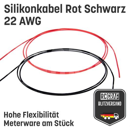 22 AWG Silikonkabel hoch flexibel verzinntes Kupfer